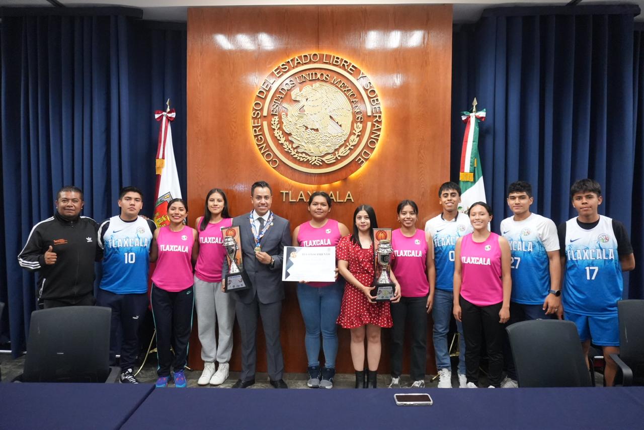 Reconocen diputados participación de jóvenes tlaxcaltecas de la Sub-18